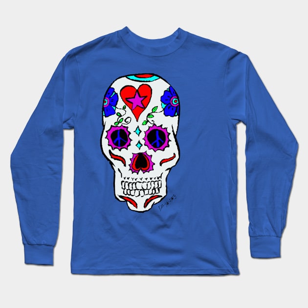 Day Of The Dead 10-2015 Long Sleeve T-Shirt by Korey Watkins